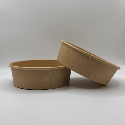 Ensaladera Bowl Papel Kraft Reciclable 500 ml (300 Unidades) - Yoo2Bio