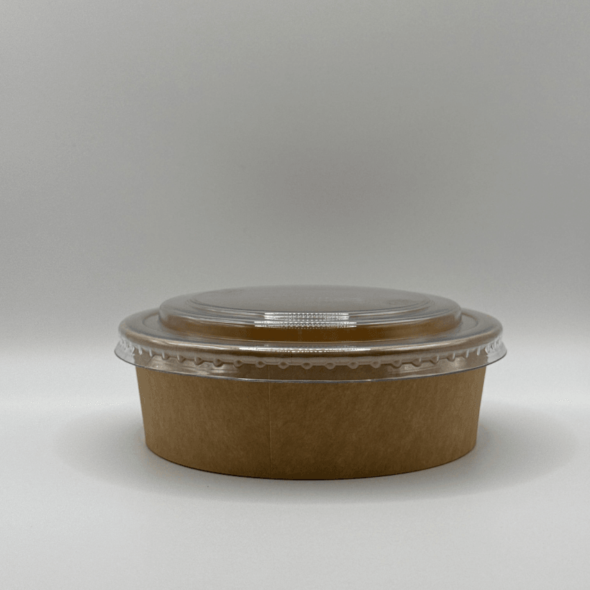 Ensaladera Bowl Papel Kraft Reciclable 500 ml (300 Unidades) - Yoo2Bio