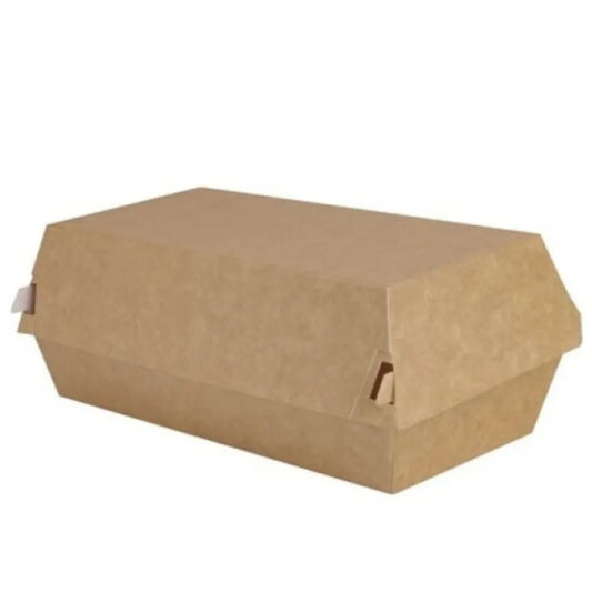 Caja Portamenus carton kraft 21x12x8