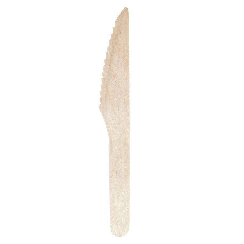 Cuchillo Madera Biodegradable 160mm